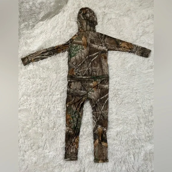 Airblaster Youth S 6-8 Ninja Suit One Piece Camouflage Realtree Camo Base Layer - Picture 5 of 8